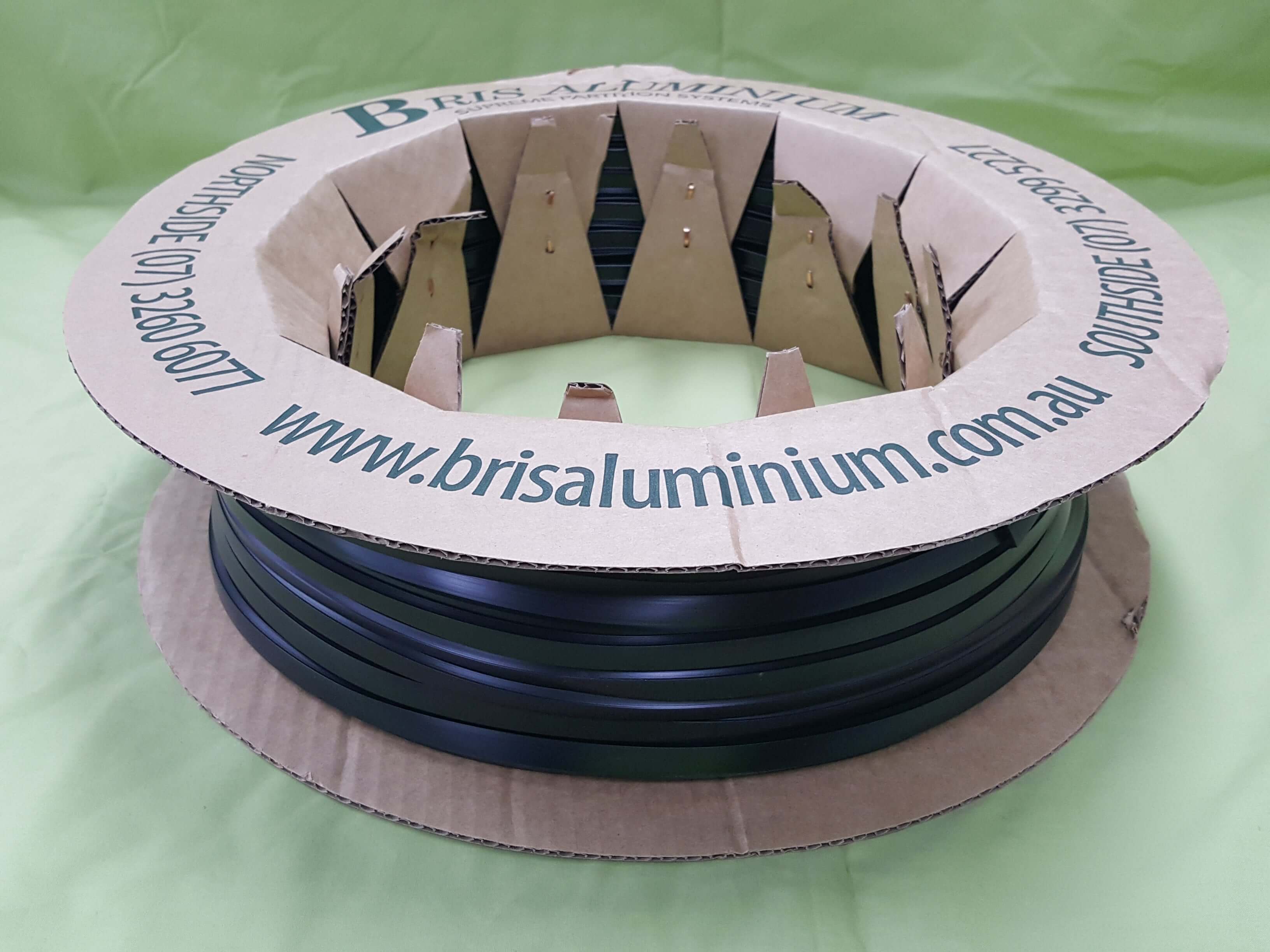 SKIRTING INSERT RUBBER BLACK 100mtr ROLL