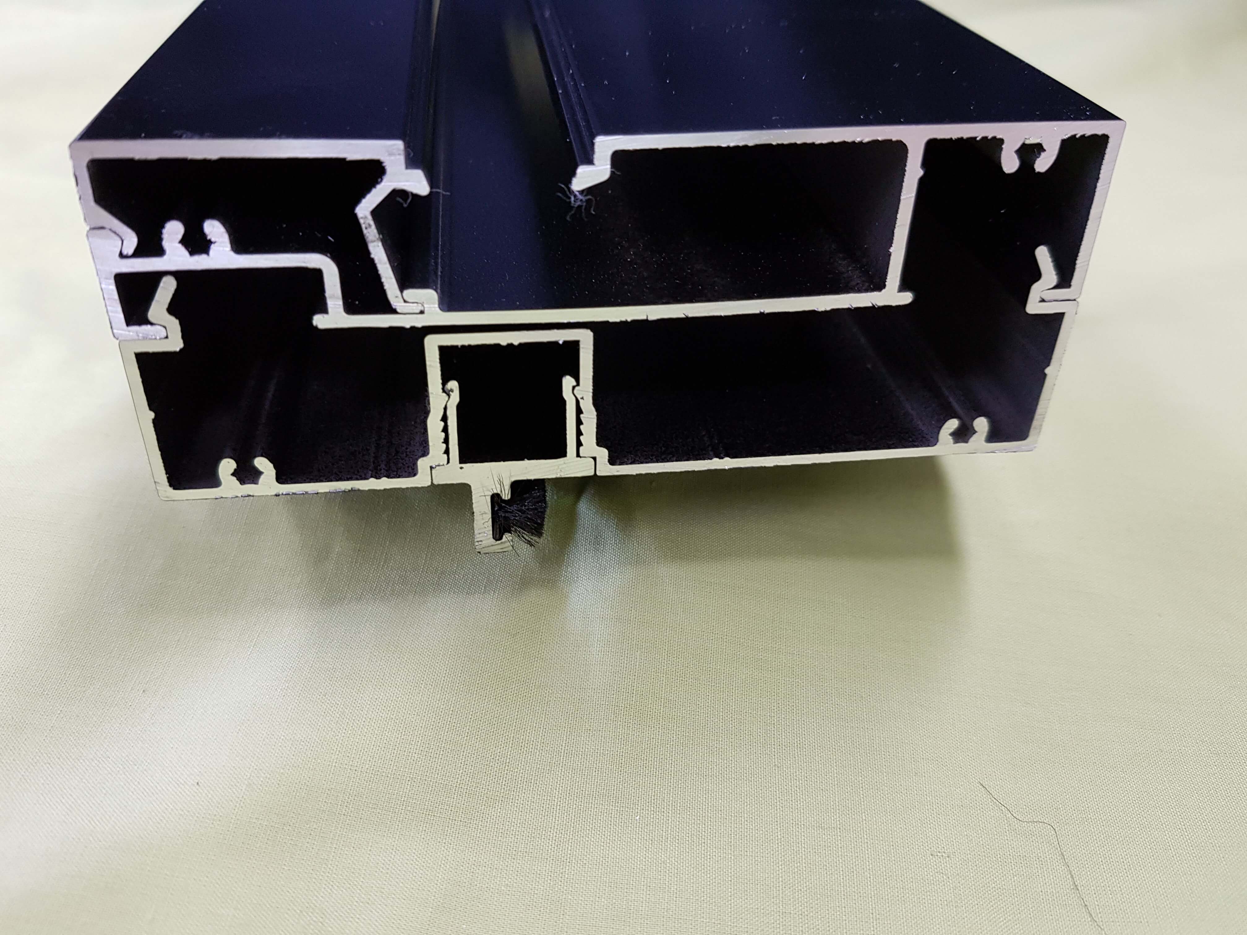 SUPREME 64 FANLITE DOOR FRAME KIT BLACK 2750 X 927