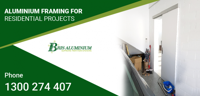 aluminium framing for residential projects