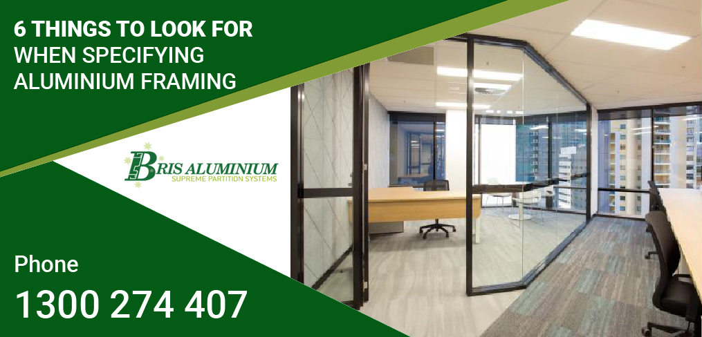 specifying aluminium framing