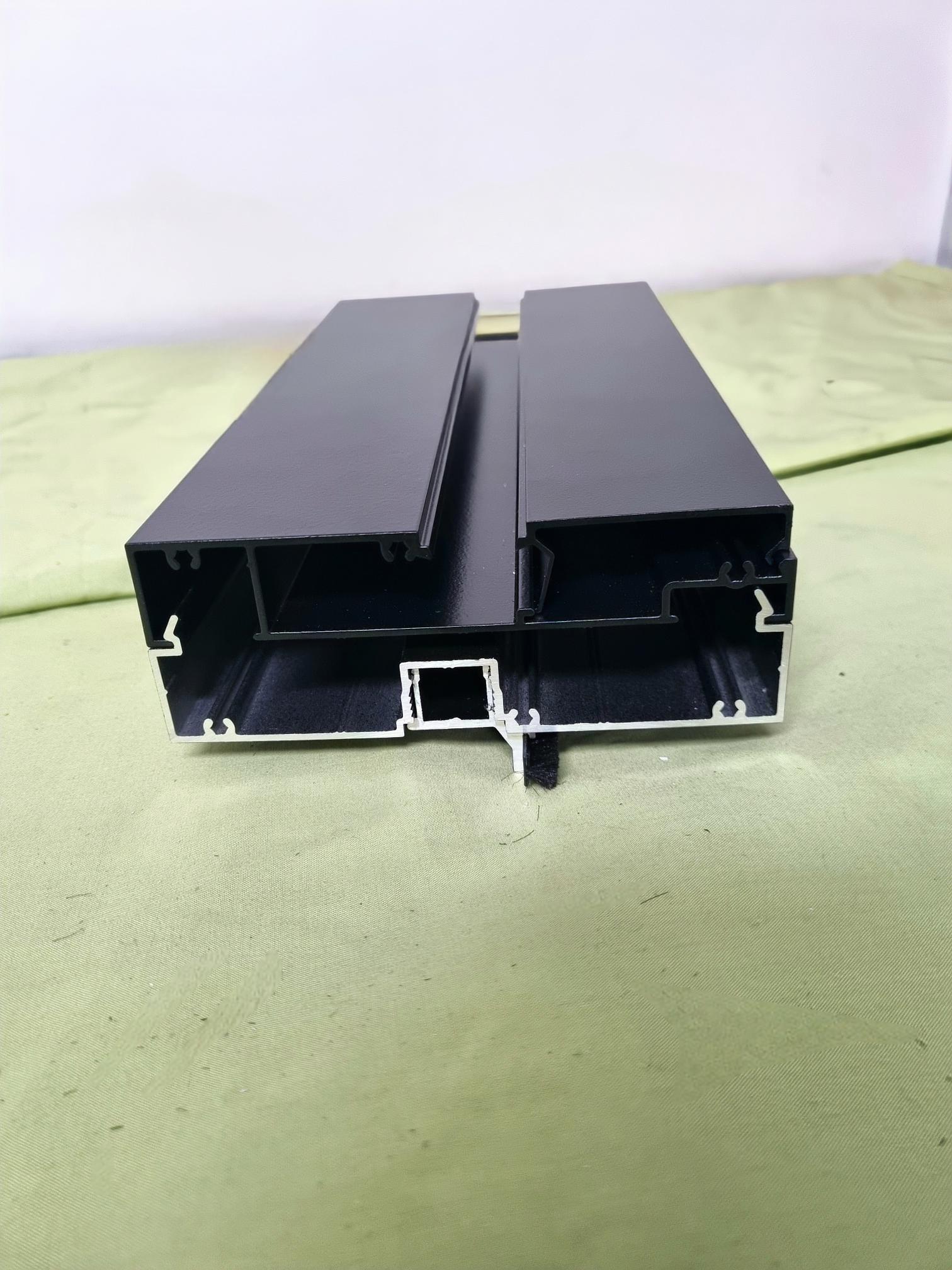 SUPREME 76 FANLITE DOUBLE DOOR FRAME KIT BLACK 2750 X 1849