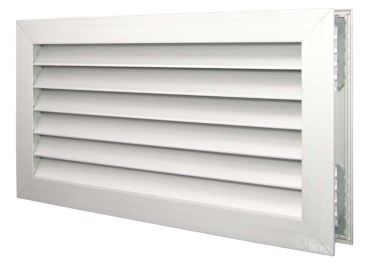 RETURN AIR GRILLE CA 150 x 600 with CLIP-IN SHROUD